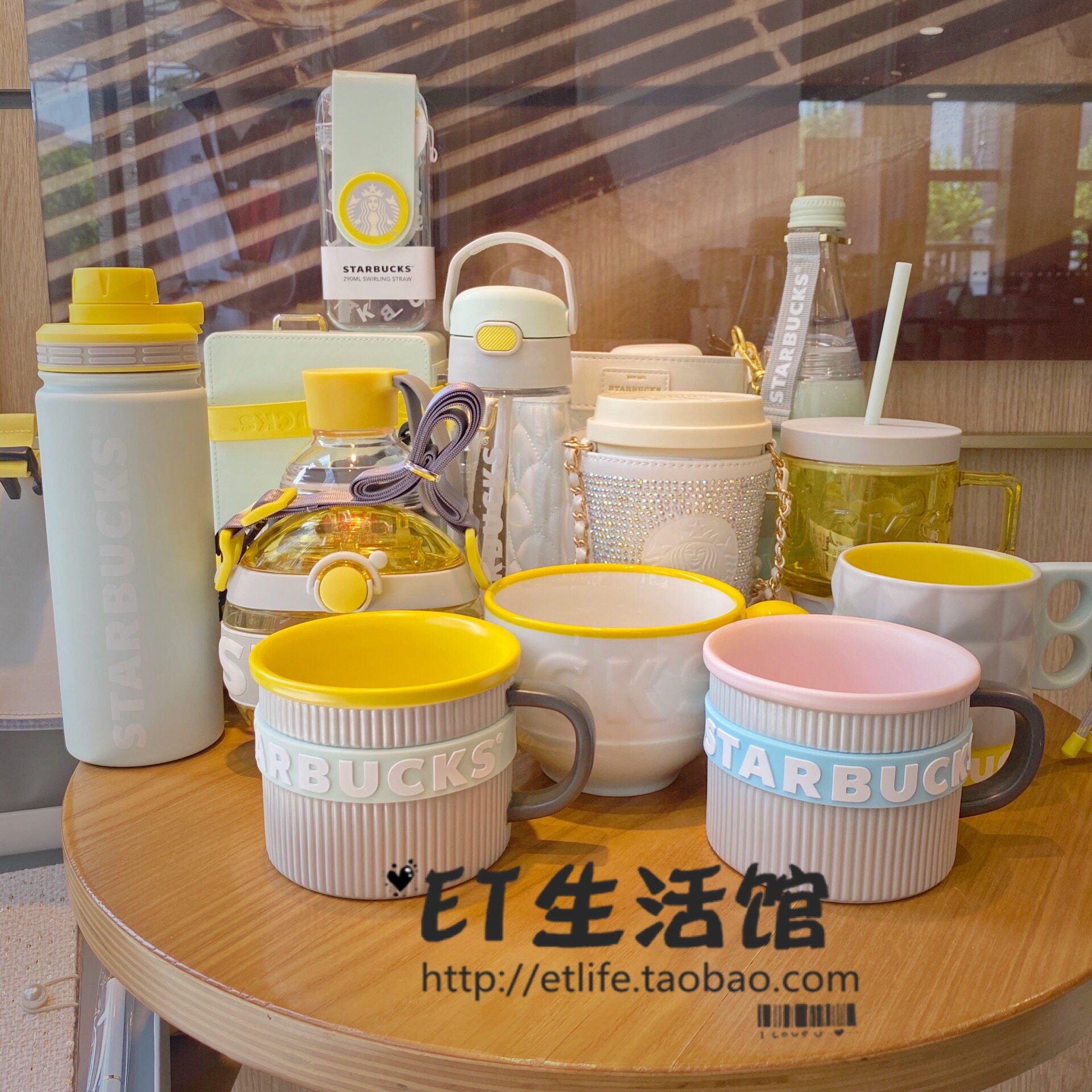 白色夏季浮雕吸管保温星巴克杯子
