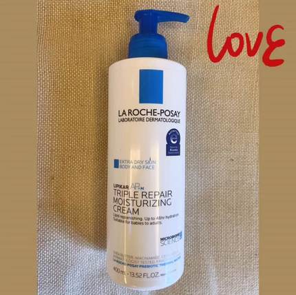 【海外正品】La Roche Posay Lipikar AP修复身体面部保湿乳400ml