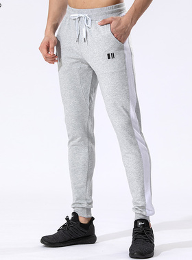 单双号DASONKA男子针织运动束脚裤卫裤#18244