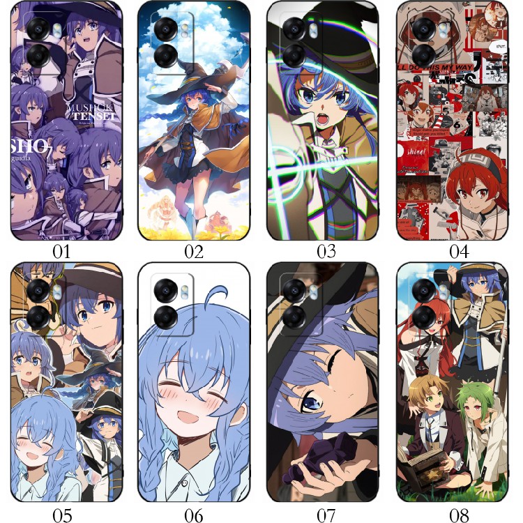 无职转生洛琪希 适用iQOO Z8/U5/Neo6 SE/Z6/Z7/11 Pro/11S/10/9/8/Neo8/Neo7/红米 12/12R/realme V3手机壳