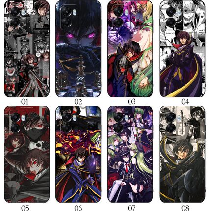 反叛的鲁鲁修 适用OPPO Reno 11/A57/8/7 SE/9 Pro+/K10/A2/A1/A58x/A36/vivo S15e/S17e/Y77t/Y77e/Y手机壳