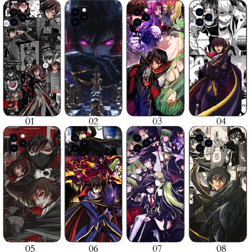反叛的鲁鲁修 适用iPhone苹果 15/11/13 Pro/12 mini/14 Max/Plus/XS/XR/X/8/7/6/5/红米Note 12/12R/手机壳