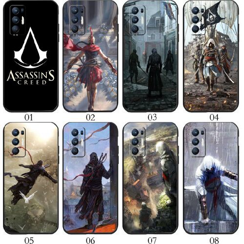 刺客信条 适用 iQOO?Z6/Neo3/5 SE/Z5/Neo 5S/pro/Z3/Z1/U1/U1x/U3x/Z1x/小米10S/10至尊/realme x7手机壳