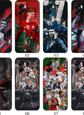 C罗 足球 适用 荣耀Play8T/Pro/Play6T/OPPO Find X3/Play7T/X5/OPPO K10x/K11x/K9x/A2x/A1x/A2m手机壳