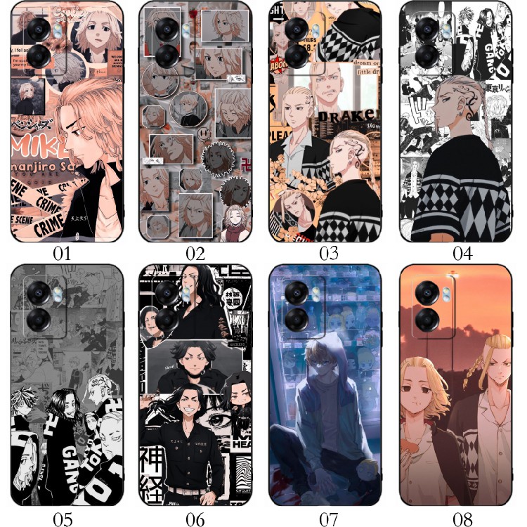 东京复仇者 适用 红米 Note 13 Pro/11E/12 Turbo/12R/+/K60/realme GT Neo2/GT2/V30/V23/10/Q5/Neo5手机壳