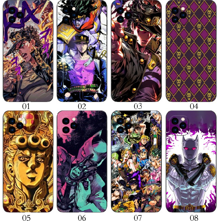 JO 的奇妙冒险 适用iPhone苹果 15/11/13 Pro/12 mini/14 Max/Plus/XS/XR/X/8/7/6/5/红米Note 12/12R手机壳