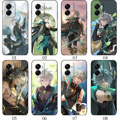 原神 艾尔海森 适用iQOO Z8/U5/Neo6 SE/Z6/Z7/11 Pro/11S/10/9/8/Neo8/Neo7/红米 12/12R/realme V30手机壳