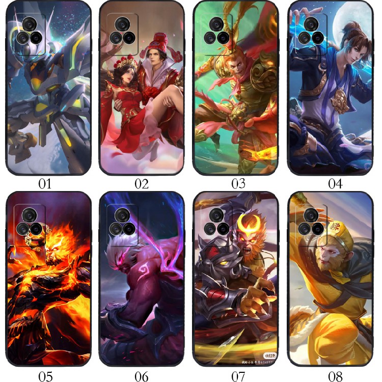 王者荣耀 孙悟空 适用vivo?Y31s/S9/X60/S7/Y52s/iQOO 7/U3/红米 K60E/K50 Pro/K40S/Civi 1S手机壳