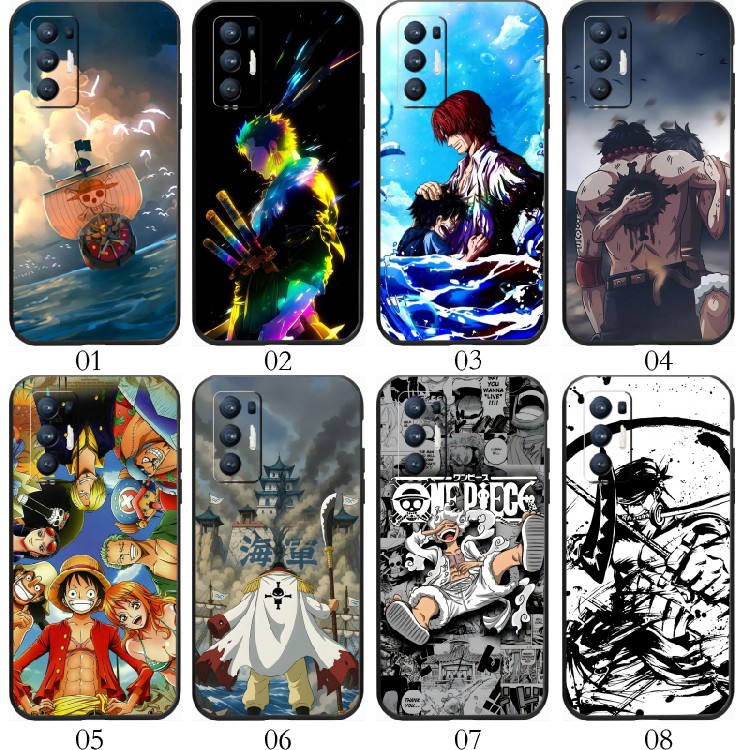 one pice 海贼王 适用 荣耀80 Pro 直屏版/30 +/V40 轻奢版/V30 Pro/GT/Play5T/4T/X30 max/X10/X20 s手机壳