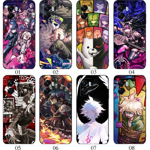 弹丸论破 适用iQOO Z8/U5/Neo6 SE/Z6/Z7/11 Pro/11S/10/9/8/Neo8/Neo7/红米 12/12R/realme V30t/手机壳