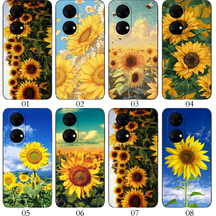 向日葵 适用 华为 畅享60/A1x/OPPO A58/A58x/P50 Pro/A1 Pro/K11/A96/A97/vivo Y35+/Y53t/Y16手机壳