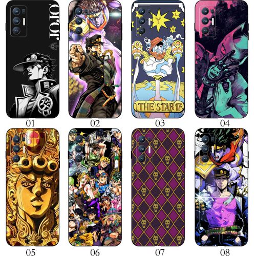 jojo 奇妙冒险 适用 VIVO Y76s/Y53s/Q3/2T/realme GT Neo/Q3t/V5/V60/V70/V70S/一加 8T/9/9R/RT/X30手机壳