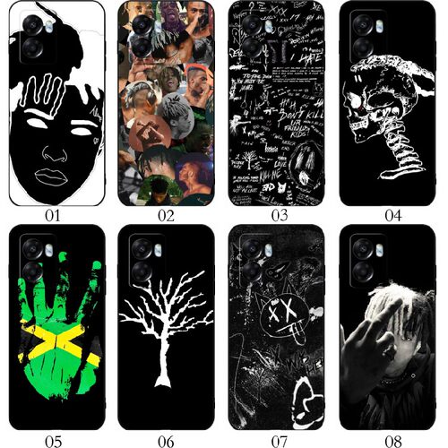 XXXTentacion说唱 适用iQOO Z8/U5/Neo6 SE/Z6/Z7/11 Pro/11S/10/9/8/Neo8/Neo7/红米 12/12R/realme手机壳