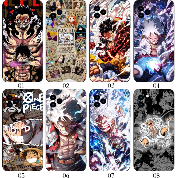 海贼王路飞 适用iPhone苹果 15/11/13 Pro/12 mini/14 Max/Plus/XS/XR/X/8/7/6/5/红米Note 12/12R/12手机壳