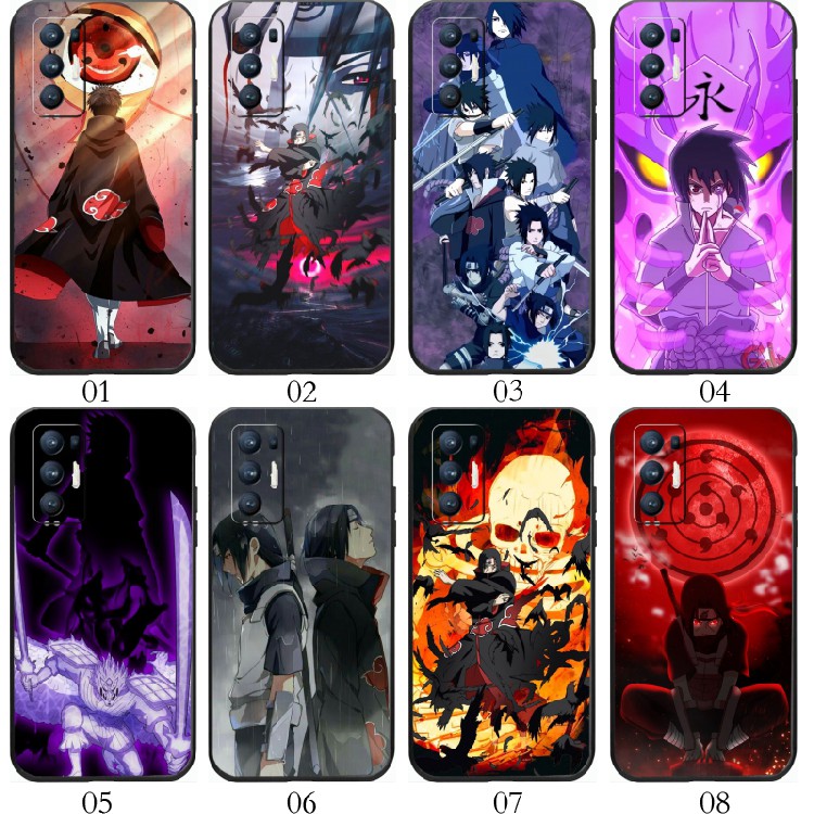 火影忍者 佐助 鼬 适用 红米 Note 9 4G/K60/10 pro/K50 至尊/Note 11 SE/realme V5/x7/V15/Q2/Q3/手机壳