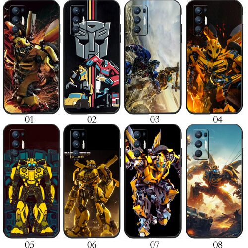 大黄蜂 变形金刚 适用 realme GT/2T/Neo/闪速版/大师探索版/一加 9/Pro/9R/RT/8T/Ace 2V/魅族18/Neo手机壳