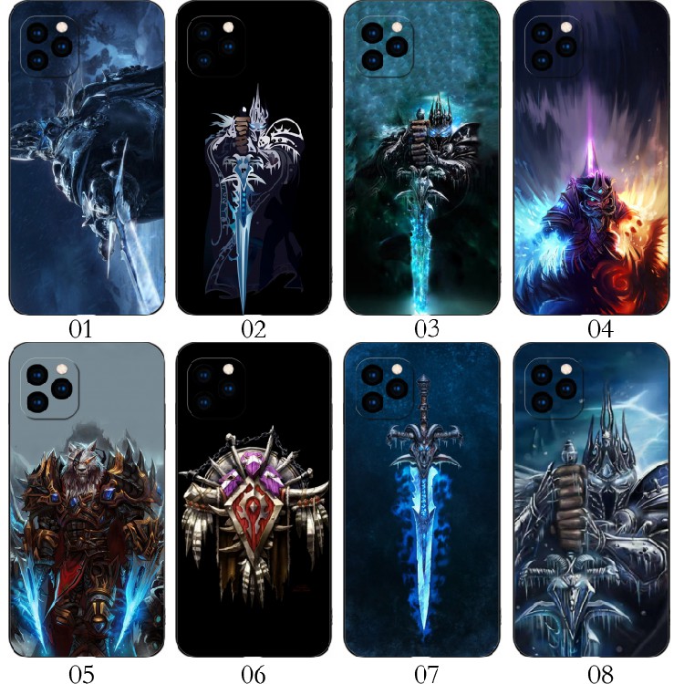 魔兽争霸 巫妖王 适用iPhone苹果 15/11/13 Pro/12 mini/14 Max/Plus/XS/XR/X/8/7/6/5/红米Note 12/1手机壳