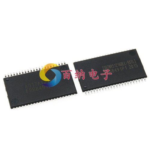 IS62WV51216BLL-55TLI 全新原装存储器SRAM 8M (512Kx16) 10ns