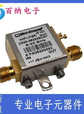 Mini全新原装 ZX60-06203ALN+  宽带LNA射频低噪声放大器 6-20GHz
