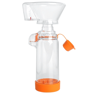 医用口鼻气雾剂给药器婴幼儿童成人哮喘吸入式辅舒酮储雾罐喷雾筒