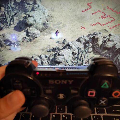 PC使用PS345手柄驱动有无线蓝牙连接电脑玩游戏远程教学支持steam