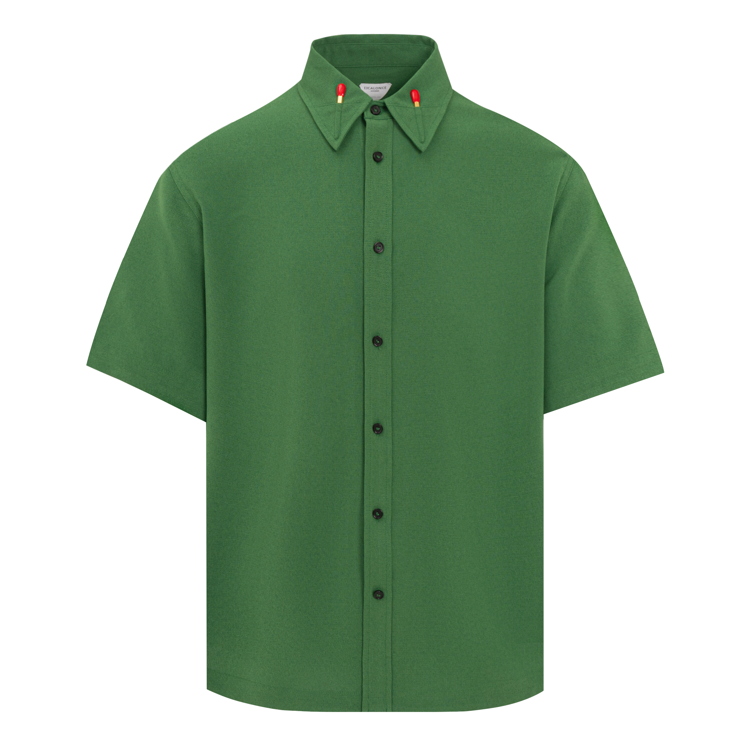 Eicalonce意卡伦萨 25·SS醋酸混纺简约百搭时尚火柴衬衫SM12320