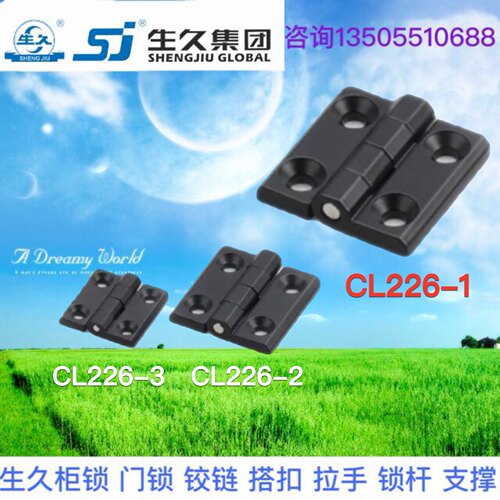 生久柜锁门锁铰链合页CL226-1-2-3 CL226-4A 5A 6A 7A CL226-1B2B