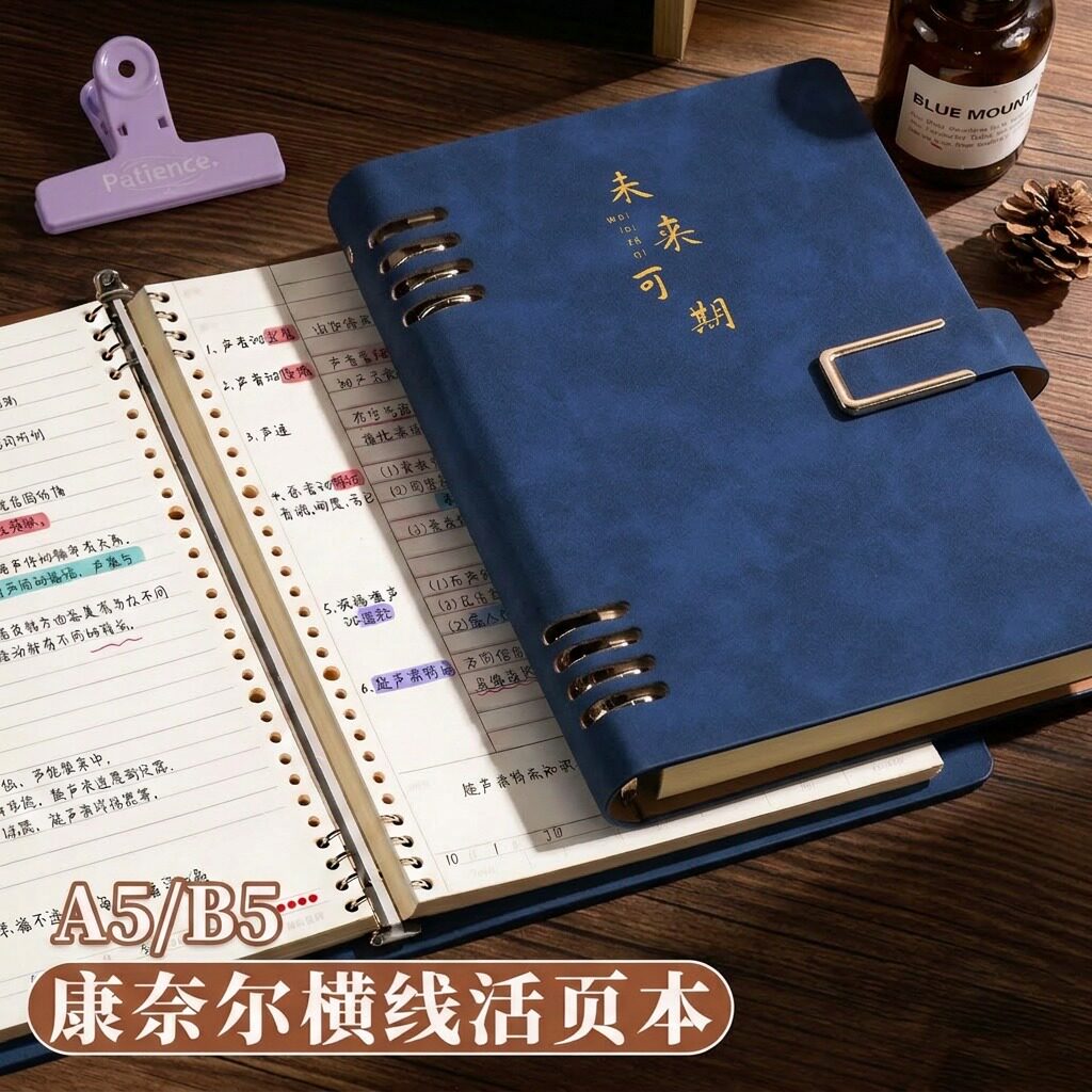 康奈尔横线加厚艾宾浩斯活页本
