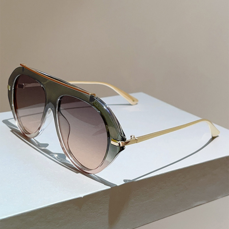 欧美个性潮流大框蛤蟆镜复古防紫外线墨镜网红同款时尚百搭太阳镜