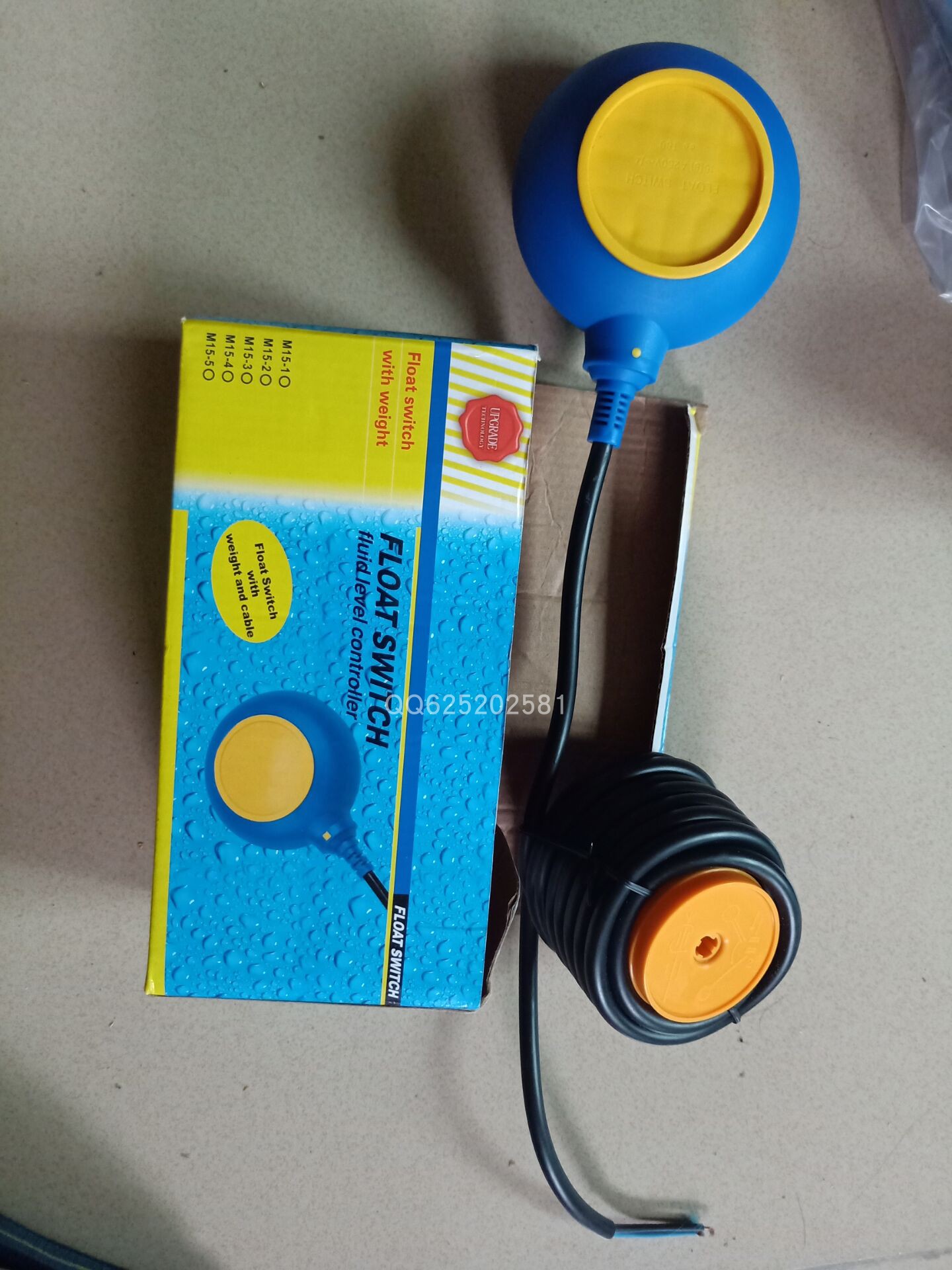 QW-M15-4电缆式浮球水位控制器