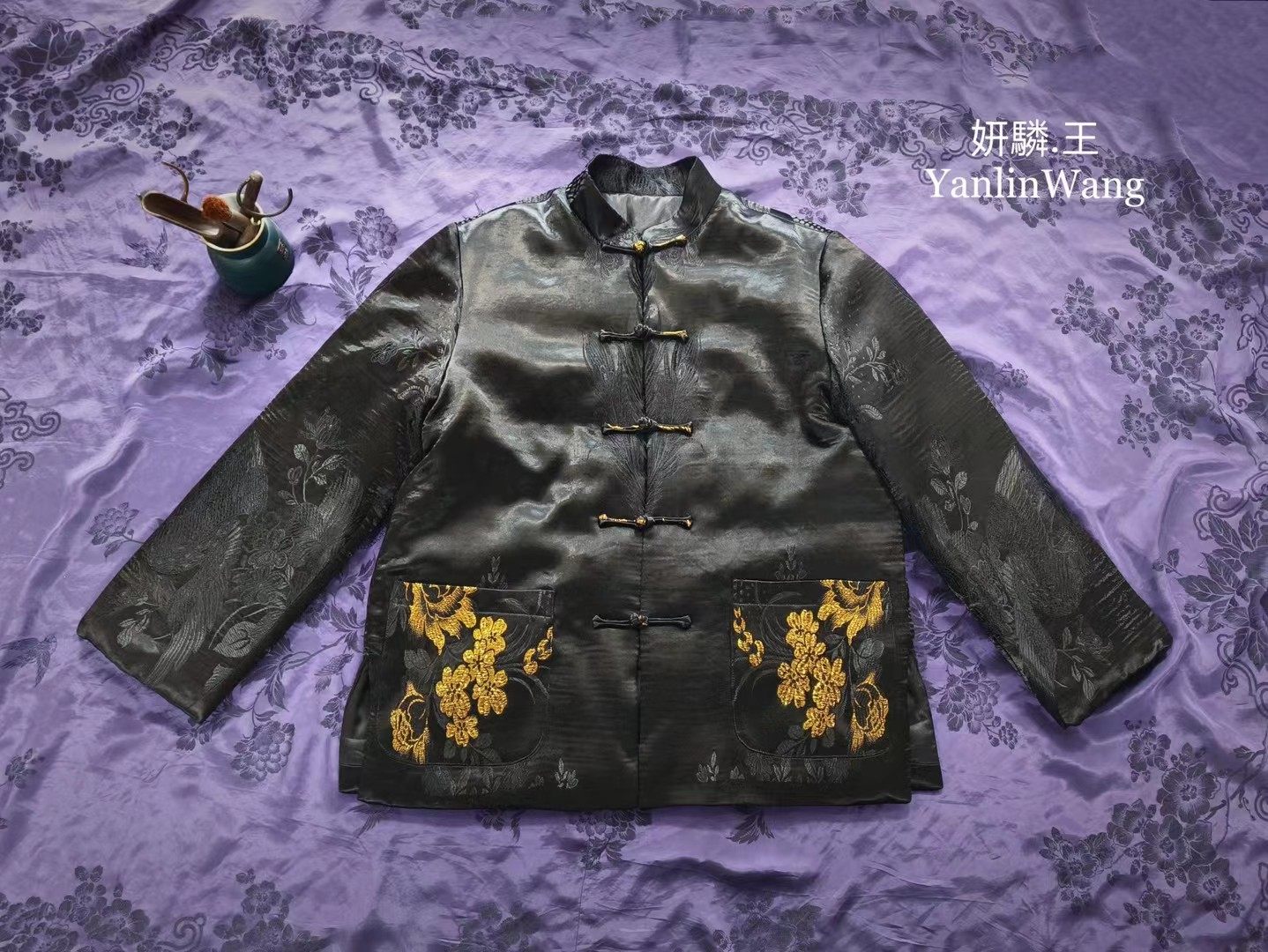 妍驎王原创设计男士唐装棉袄 高级国风唐装棉袄外套,男装,唐装,淘宝优惠券,粉丝福利购,淘宝优惠卷