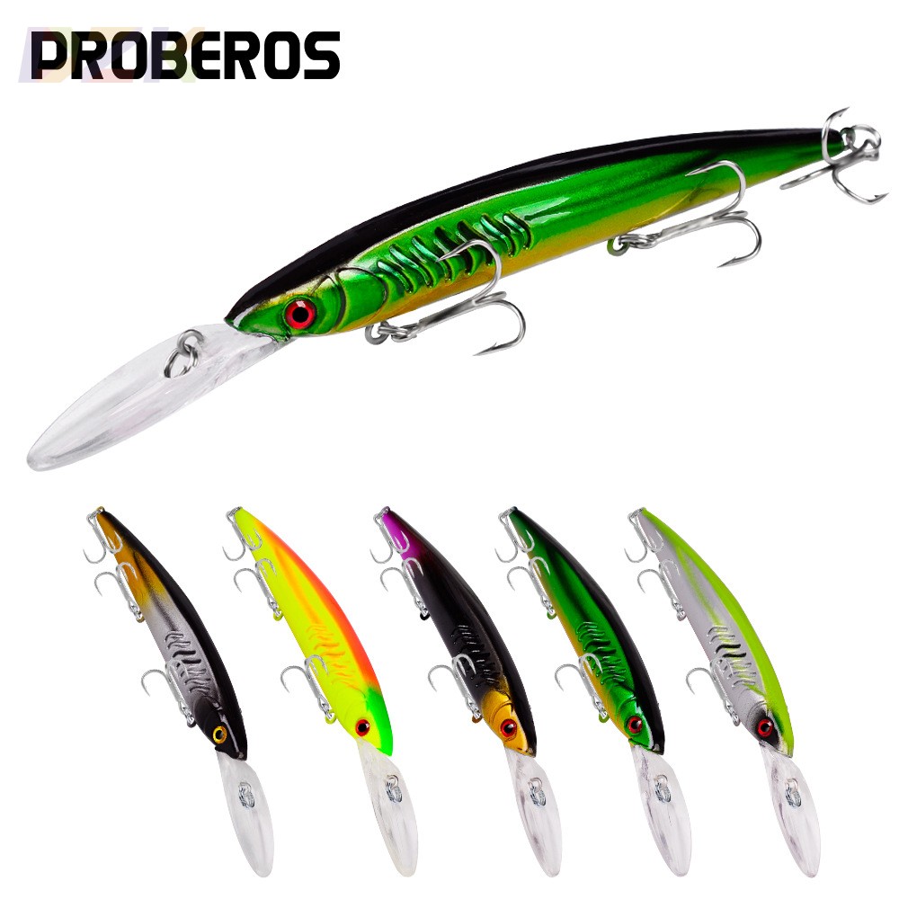 15.2cm海钓路亚鱼饵塑料仿生饵12.55g路亚饵米诺鱼饵高端DW1301.5