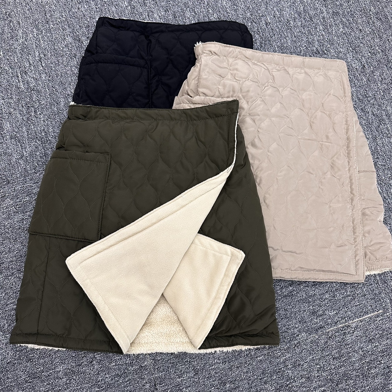 兔子家自制秋冬季保暖棉裙半身裙轻便裙子围裙披肩护腰护颈护肩