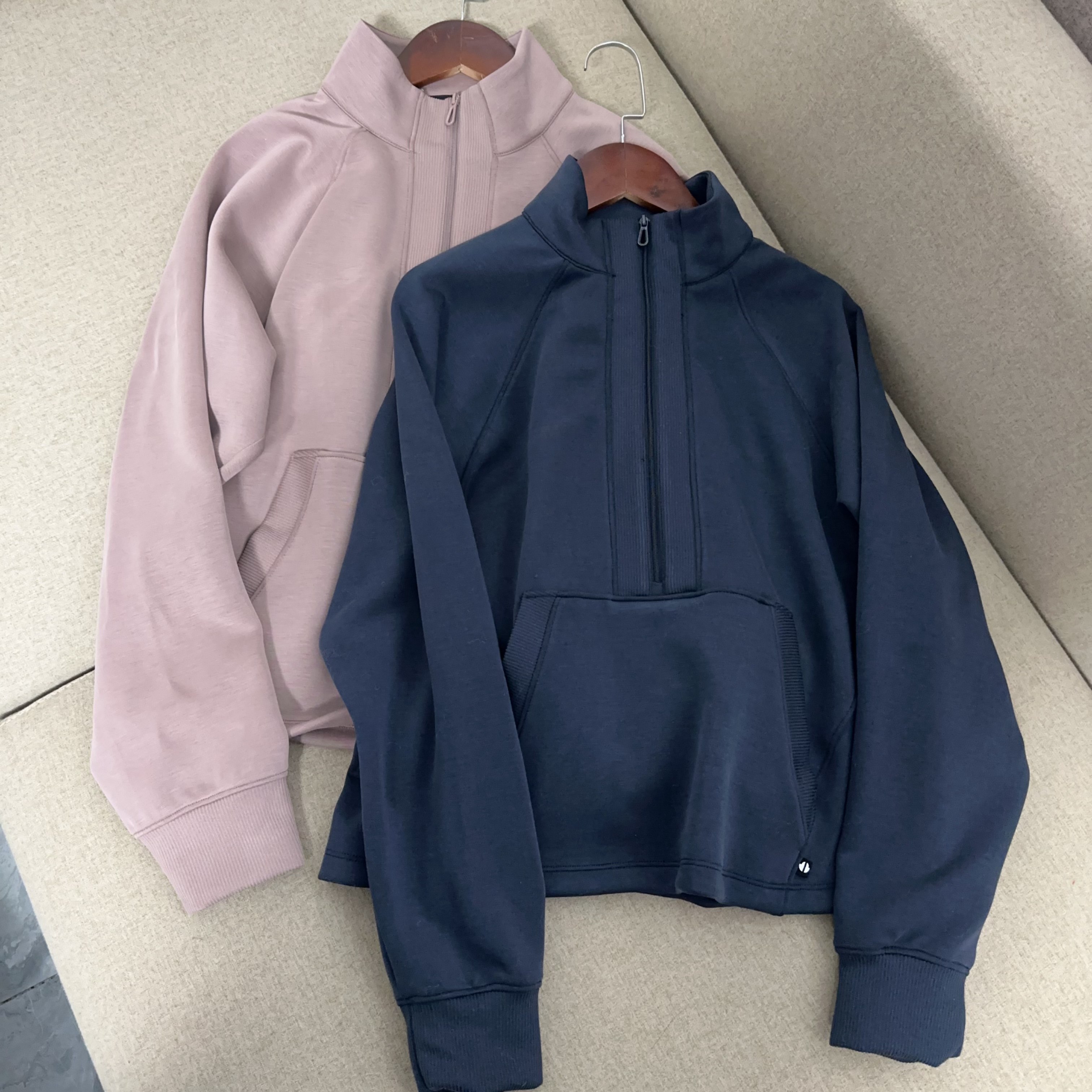 2026春季新款女士半拉链高领卫衣舒适宽松百搭上衣,女装/女士精品,卫衣/绒衫,淘宝优惠券,粉丝福利购,淘宝优惠卷