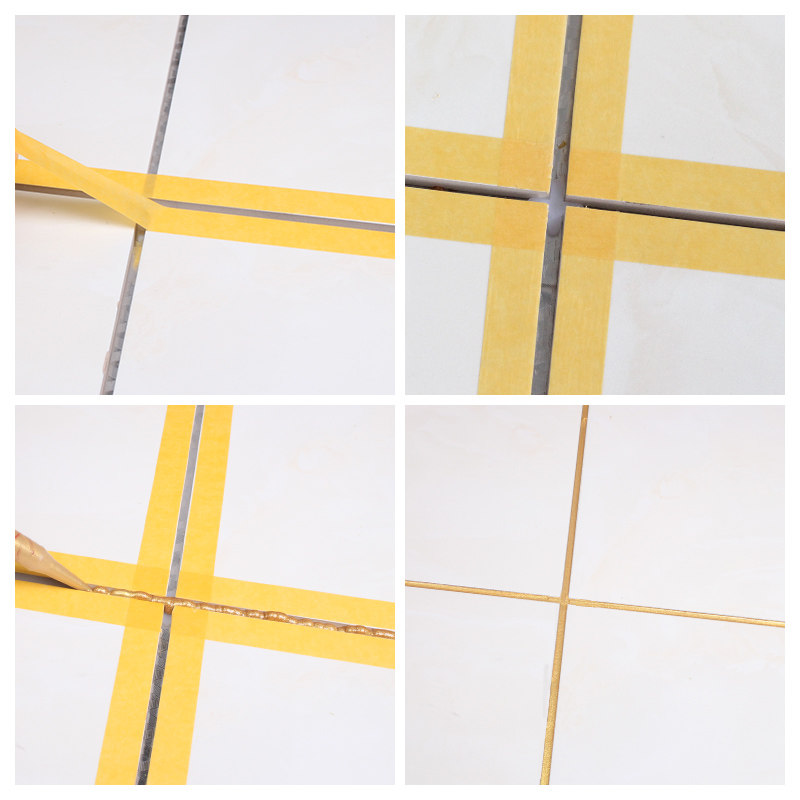 2卷美纹纸美缝剂施工工具瓷砖地砖专用防水美缝遮掩胶带美观,基础建材,勾缝剂,淘宝优惠券,粉丝福利购,淘宝优惠卷