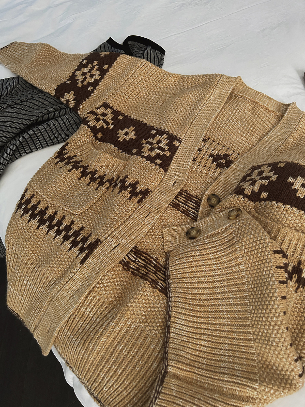 MOERSHOP 费尔岛时装周 私服费尔岛复古英伦羊毛开衫女冬新款外套,女装/女士精品,毛针织衫,淘宝优惠券,粉丝福利购,淘宝优惠卷