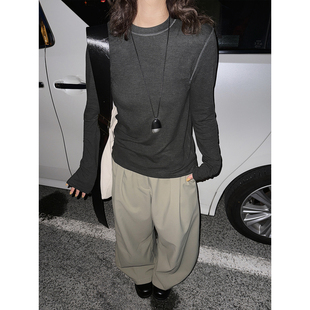 MOERSHOP 轻户外系列 超舒适主角 三色裸肤绒感高舒适内搭打底衫