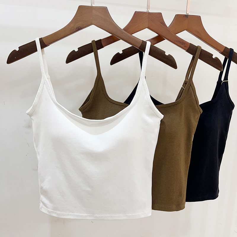 古妃裹胸棉质小吊带一体杯背心U型美背内衣新款爆款内搭打底抹胸,女装/女士精品,背心吊带,淘宝优惠券,粉丝福利购,淘宝优惠卷