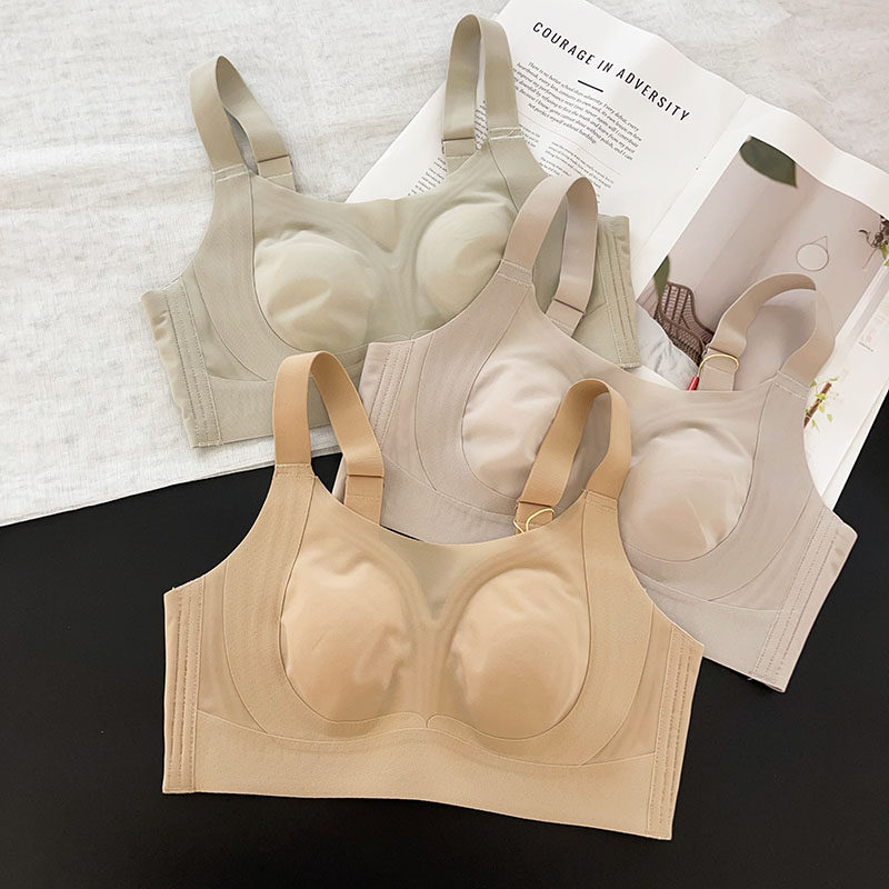 古妃大胸显小无痕兔耳朵美背文胸