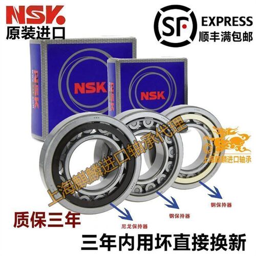 进口NSK NJ2204 2205 2206 2207 2208 2209EW EM C3 圆柱滚子轴承
