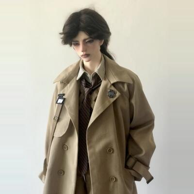 【现货掉落拉德学院】bjd娃衣4分5分学院风套装风衣套装