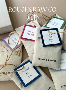 ROUGH&RAW CO荒朴室内香包卧室汽车衣柜除味香挂香囊家居香氛礼物