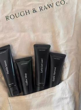 荒朴ROUGH&RAW CO香氛护手霜苹果丰收清爽润肤持久留香便携小黑管