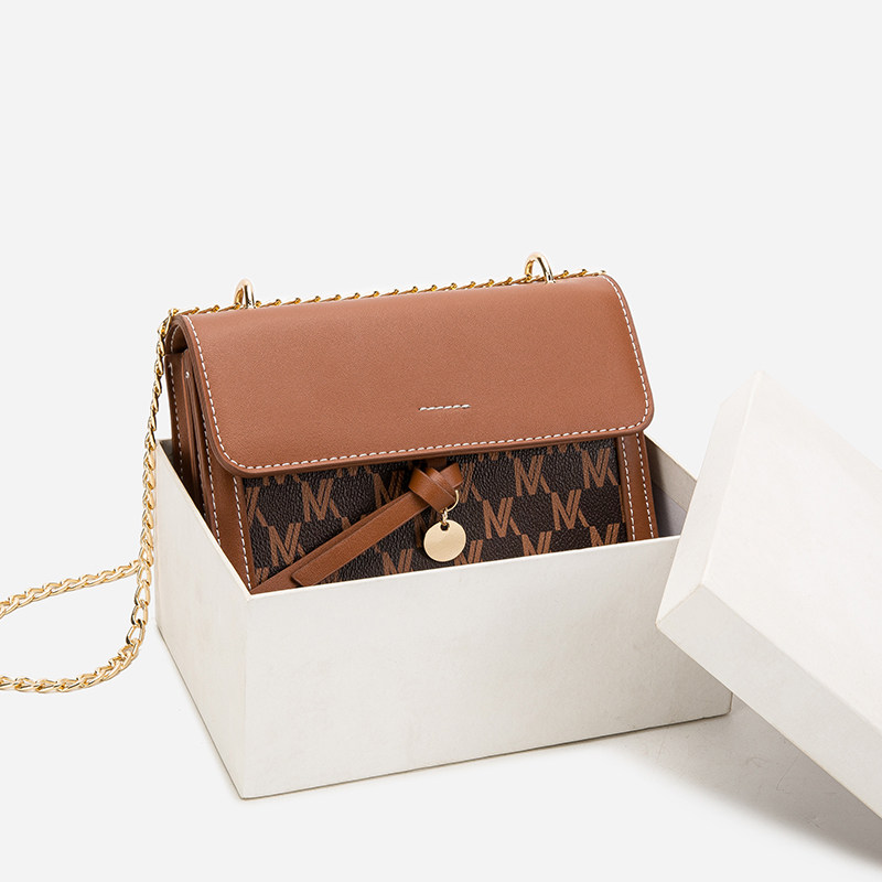 高级感包包2020新款ins百搭小ck时尚单肩斜挎链条mk女包旗舰店官