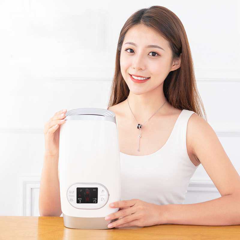 厂家 手部按摩器加热手掌气囊按摩器手指减压电动按摩仪充电款
