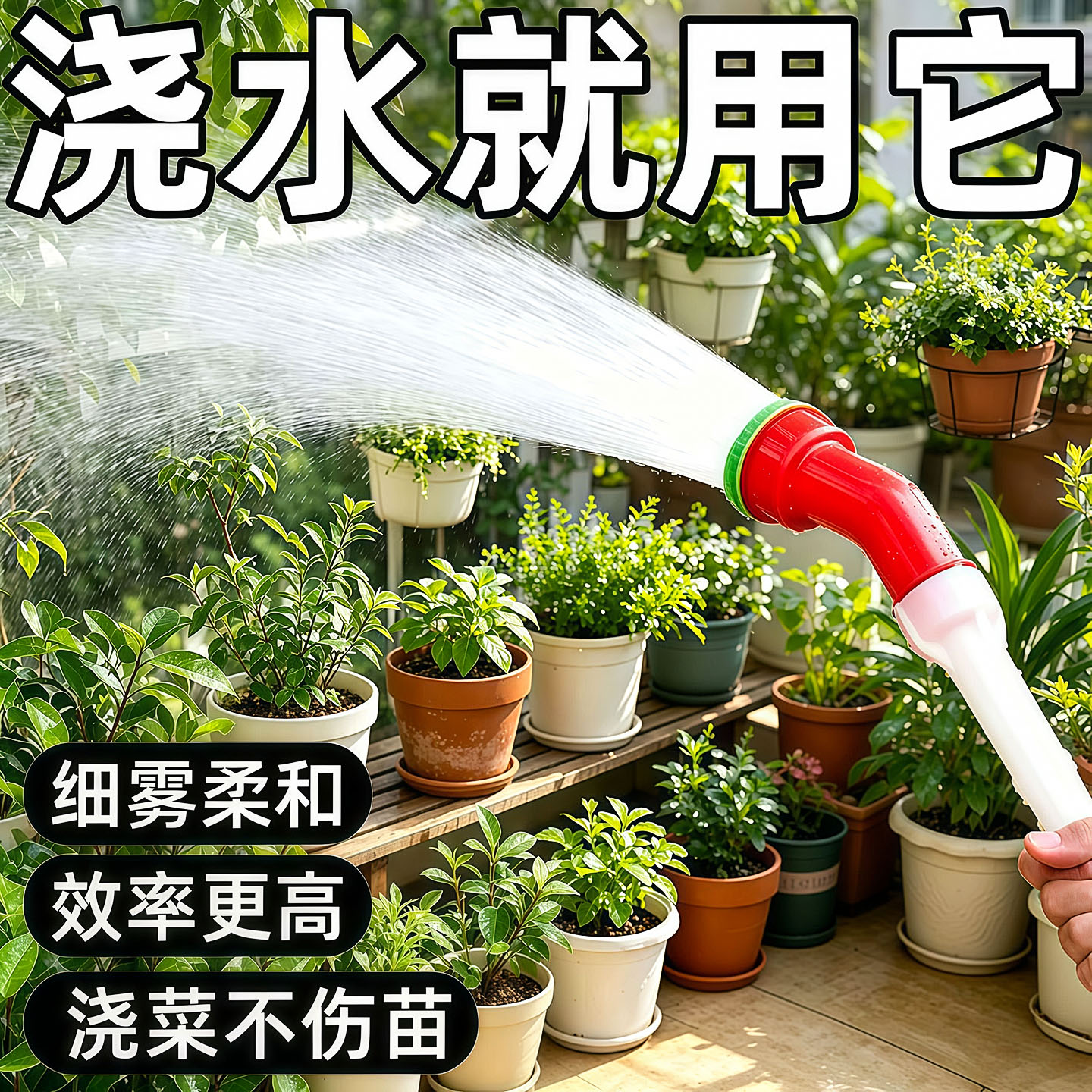 农用菜花喷头浇花园林浇图片