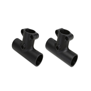 25mm塑料20mm尼龙16mm起落架DIY无人机脚架固定座卡扣连接件三通