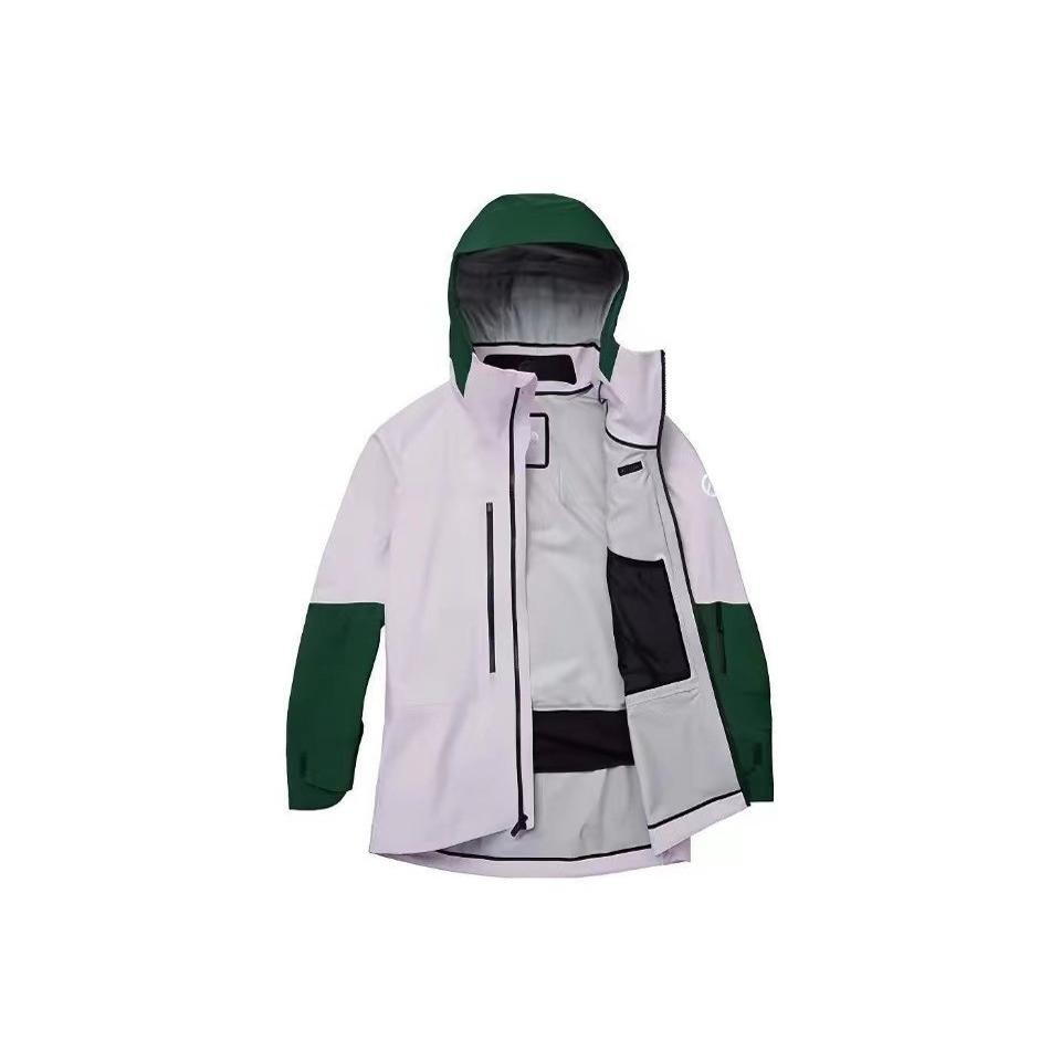 国内现货TNF北面女士巅峰未来之光三层压胶防风雨雪冲锋衣550刀