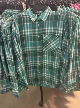 北面新女款junction城市风高端系列纯棉休闲长袖衬衫上衣