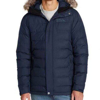 国内现货EDDIE BAUER艾迪鲍尔 男士650蓬80%充绒 防水羽绒服